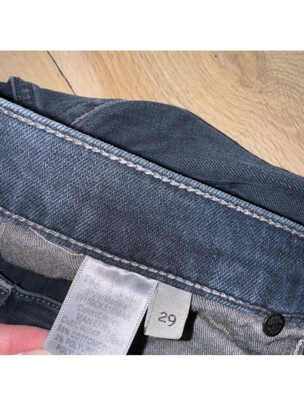 rag & bone The Dre Jeans Dark Wash Straight Leg Jeans Size 29 - Picture 7 of 7